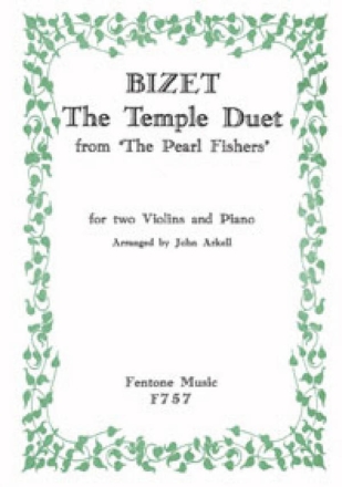 Temple Duet Violine Buch