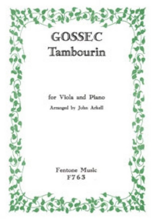 Tambourin Viola Buch