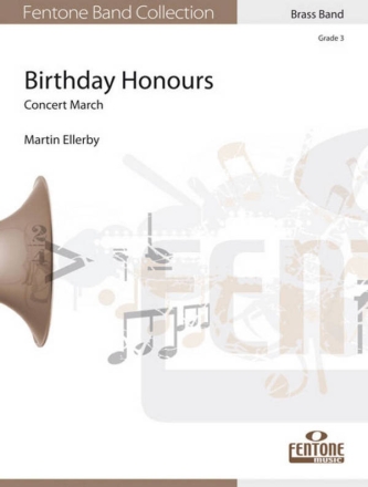 Birthday Honours Brass Band Partitur + Stimmen