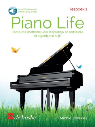 Piano Life - Lesboek 1 Klavier Buch und Online-Audio