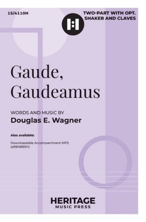 Gaude, Gaudeamus Gemischter Chor mit Klavier/Orgel Chorpartitur