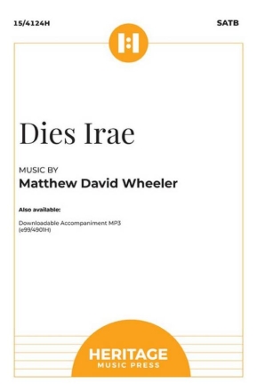 Dies Irae Gemischter Chor mit Klavier/Orgel Chorpartitur