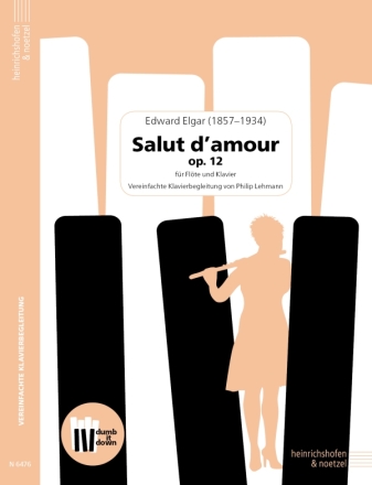 Salut d'amour op.12 fr Flte und Klavier