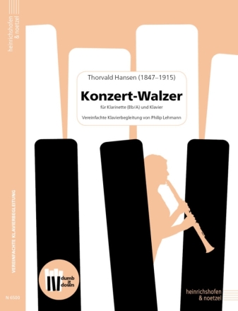 Konzert-Walzer fr Klarinette (Bb/A) und Klavier