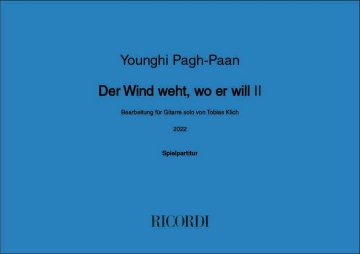 Der Wind weht, wo er will II Gitarre Partitur