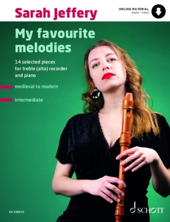 My Favourite Melodies (+Online-Audio) fr Altblockflte und Klavier