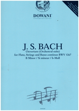 Suite h-Moll Nr.2 BWV1067 (+Online Audio) fr Flte, Streicher und Bc Klavierauszug