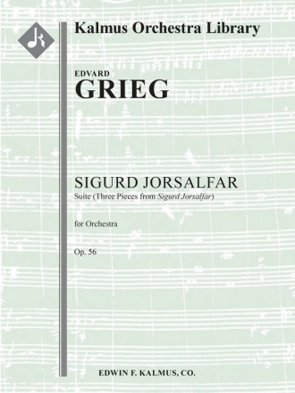 Three Pieces/Sigurd Jorsalfar F/O SC Scores