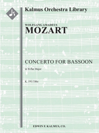 Concerto for Bassoon (solo part) Full Orchestra