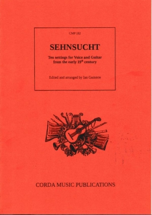 Sehnsucht for voice and guitar 2 scores (dt/en)