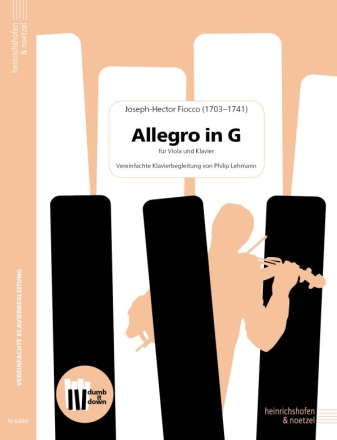 Allegro in G fr Viola und Klavier