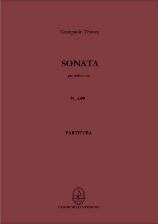 Sonata Violine Partitur