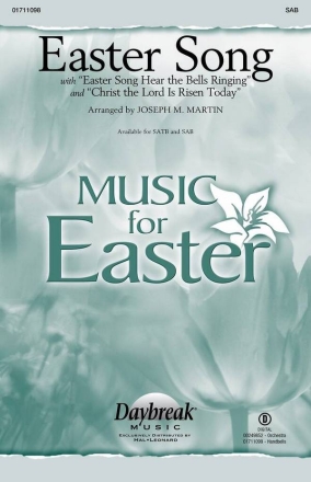 Easter Song Gemischter Chor mit Begleitung Chorpartitur