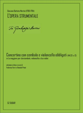 Concertino con cembalo e violoncello obbligati Kammerensemble Partitur und Stimmen