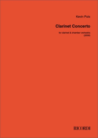 Clarinet Concerto Kammerensemble Partitur