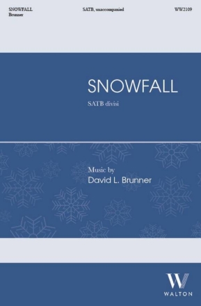 Snowfall Gemischter Chor mit Klavier/Orgel Chorpartitur