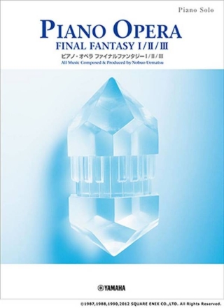 Piano Opera Final Fantasy I / II / III Klavier Buch