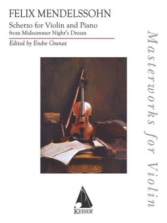 Scherzo from A Midsummer Night's Dream Violine mit Begleitung Buch