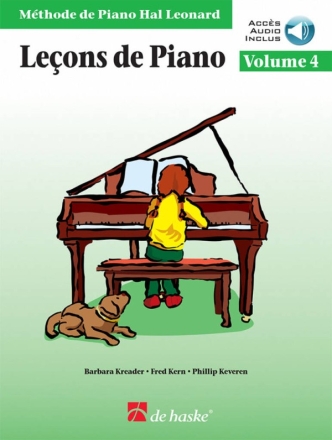 Leons de Piano Volume 4 (+Online-Audio) pour piano