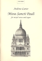 Missa Sancti Pauli for mixed voices and organ score