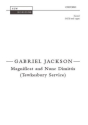 Jackson Gabriel Magnificat And Nunc Dim. Tewkesbury Choir - Mixed voices (SATB)