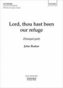 Rutter, John Lord, thou hast been our refuge