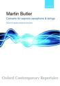 Butler Martin Concerto For Soprano Saxophone Saxophone and piano