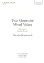 2 Motets for mixed chorus a cappella score