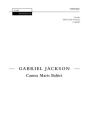 Jackson Gabriel Cantus Maris Baltici [Nh81] Choir - Mixed voices (SATB)