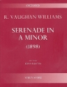 Serenade in a Minor for orchestra study score