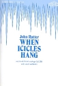 When Icicles hang for mixed chorus and small orchestra vocal score