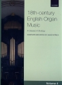 18th Century english Organ Music vol.4 for organ