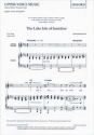 The Lake Isle of Innisfree for upper voices and piano score