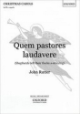 Quem pastores laudavere for mixed chorus a cappella score (la/en)