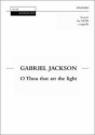 Jackson, Gabriel O thou that art the light