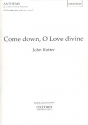 Come down, O Love divine for mixed double choir with soli a cappella score