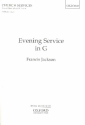 Evening Service in G for mixed chorus and organ chorus score