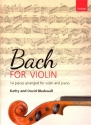 Bach  for Violin for violin and piano