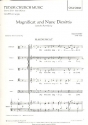 Magnificat and Nunc dimittis for mixed chorus and organ score