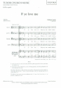 If Ye love me for mixed chorus a cappella score