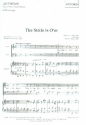 The Strife is o'ver for mixed chorus and organ score