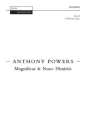 Powers Anthony Magnificat And Nunc Dimittis [Nh45] Choir - Mixed voices (SATB)