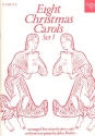 8 Christmas Carols vol.1 (nos.1-4) for mixed chorus and orchestra (piano) vocal score