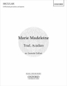 Marie Madeleine (SATB) SATB, Body Percussion and Spoons Choral Score