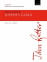 John Rutter, Joseph's Carol baritone solo, SAATB, & small orchestra Set