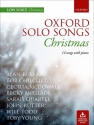 Oxford Solo Songs: Christmas (+Online Audio) for low voice and piano score