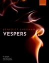 Vespers for mixed choir unaccompanied and soloists vocal score