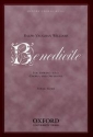 Benedicite for soprano, mixed chorus and orchestra vocal score