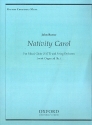 Nativity Carol for mixed chorus and string orchestra (organ ad lib) score