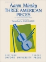 3 American Pieces for viola